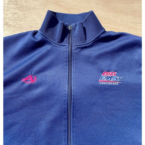 AEROPOSTALE BIG EAST Conference Varsity Athletic Style Jacket Men's Blue SIZE 2X - Picture 3 of 8